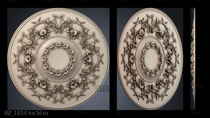 RZ_1814 3d stl for CNC