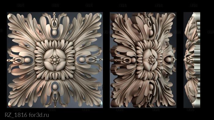 RZ_1816 3d stl for CNC