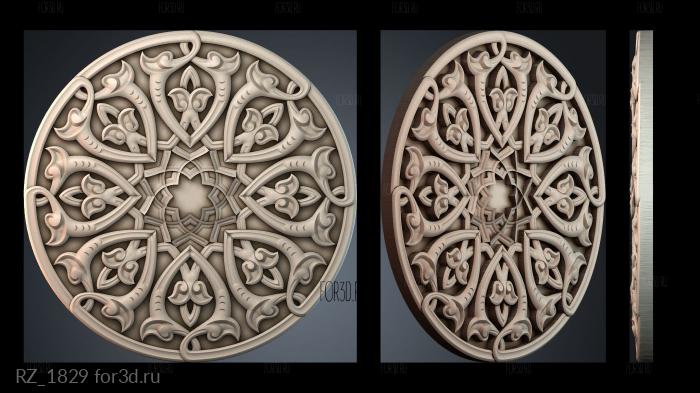 RZ_1829 3d stl модель для ЧПУ