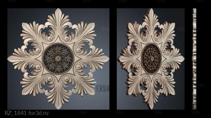 RZ_1841 3d stl for CNC