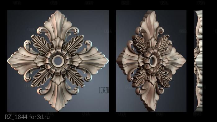 RZ_1844 3d stl for CNC