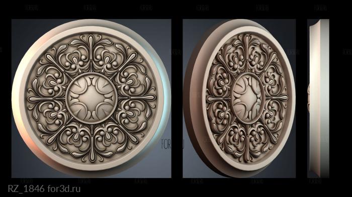 RZ_1846 3d stl for CNC
