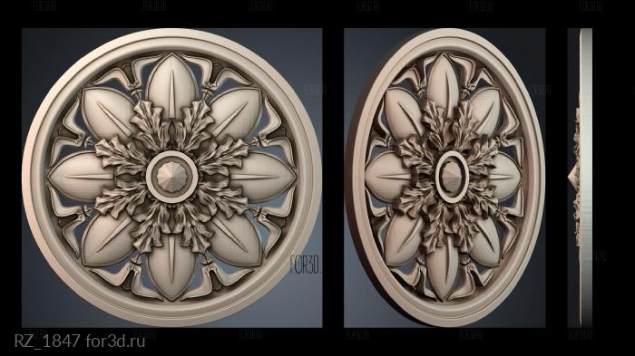 RZ_1847 3d stl for CNC