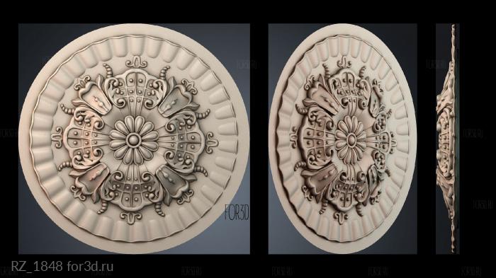 RZ_1848 3d stl модель для ЧПУ