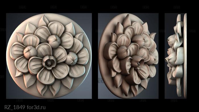 RZ_1849 3d stl модель для ЧПУ