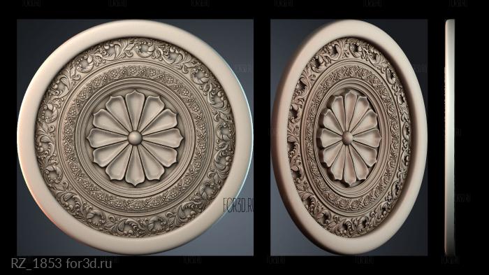 RZ_1853 3d stl for CNC