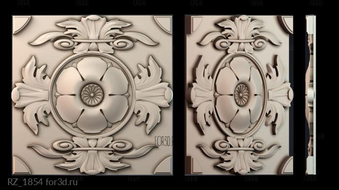 RZ_1854 3d stl for CNC