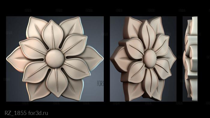 RZ_1855 3d stl модель для ЧПУ