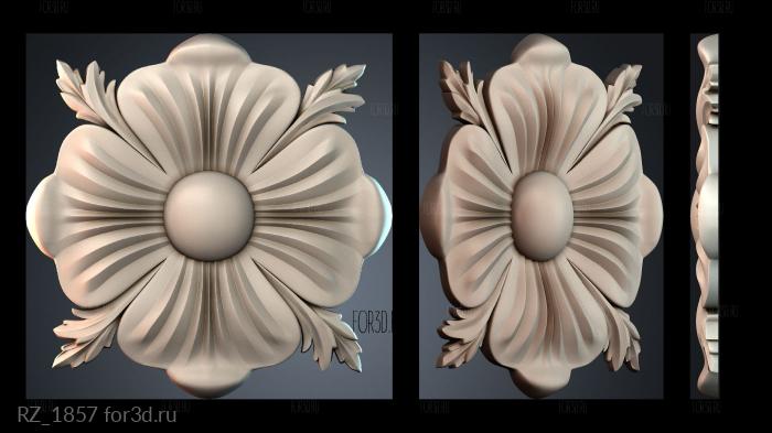 RZ_1857 3d stl for CNC