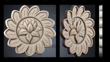 RZ_1863 stl model for CNC