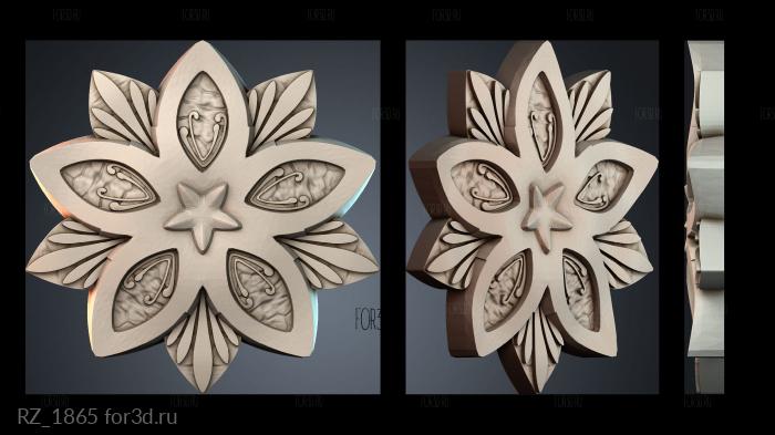 RZ_1865 3d stl модель для ЧПУ