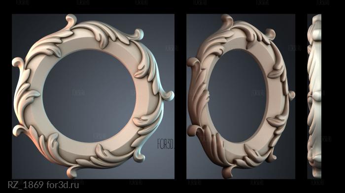 RZ_1869 3d stl for CNC