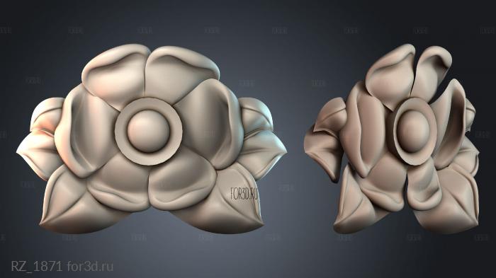 RZ_1871 3d stl for CNC