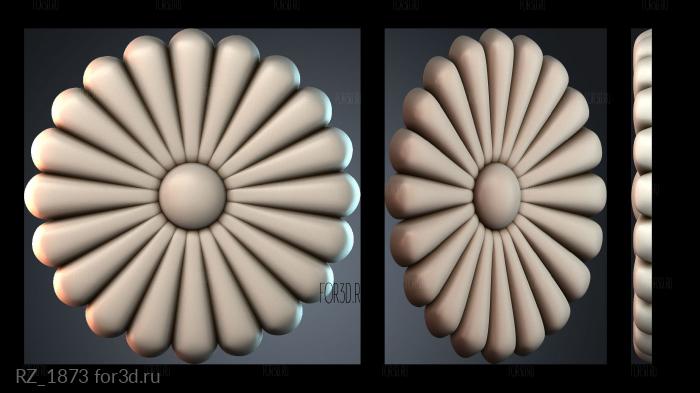 RZ_1873 3d stl for CNC