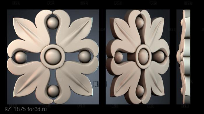 RZ_1875 3d stl for CNC