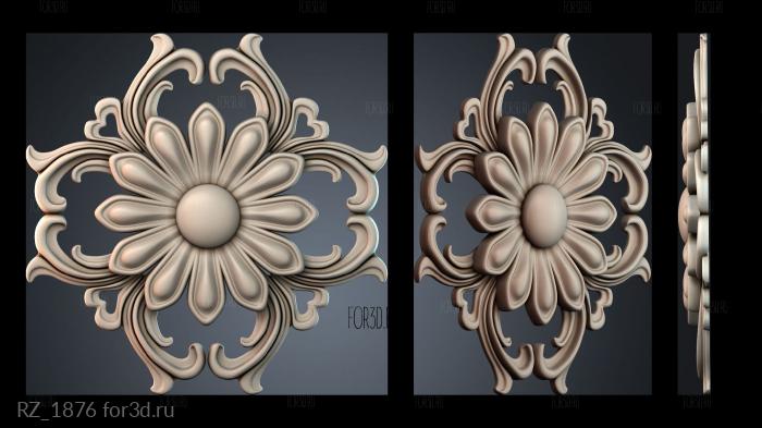 RZ_1876 3d stl for CNC