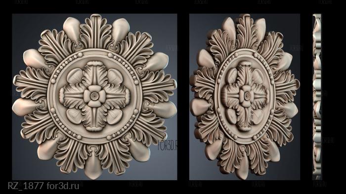 RZ_1877 3d stl for CNC