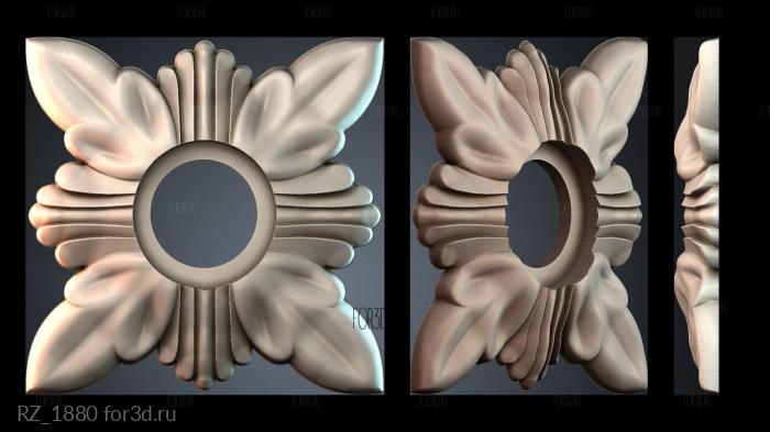 RZ_1880 3d stl for CNC