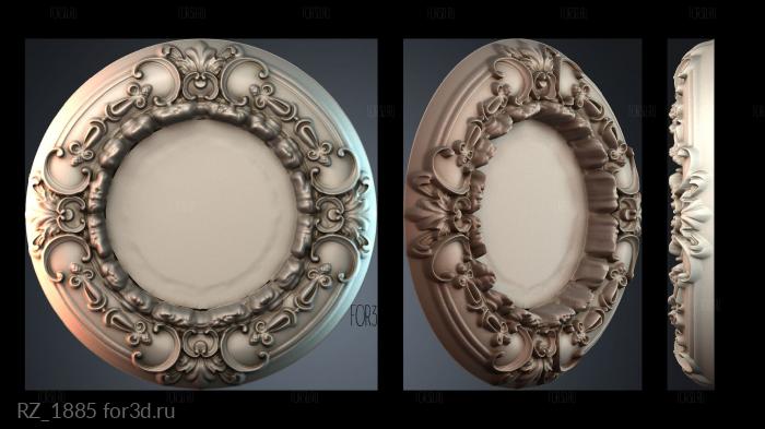 RZ_1885 3d stl for CNC