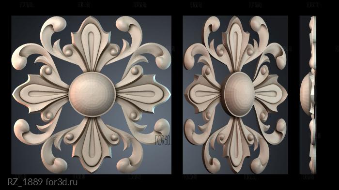 RZ_1889 3d stl модель для ЧПУ