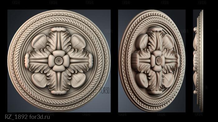 RZ_1892 3d stl for CNC