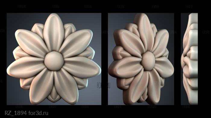 RZ_1894 3d stl модель для ЧПУ