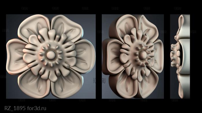 RZ_1895 3d stl for CNC