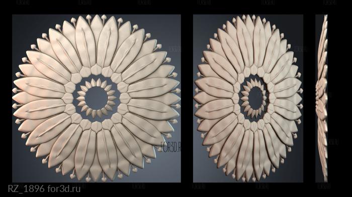 RZ_1896 3d stl for CNC