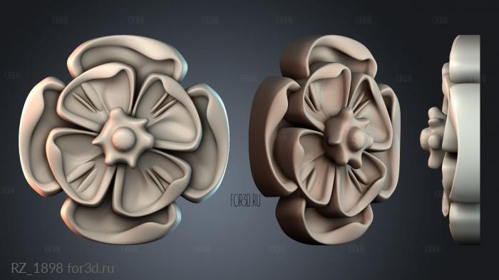 RZ_1898 3d stl модель для ЧПУ