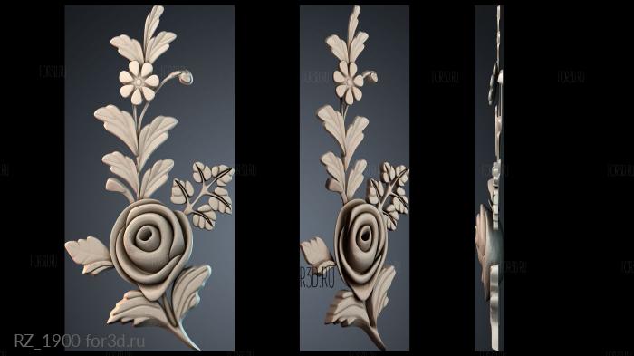 RZ_1900 3d stl for CNC
