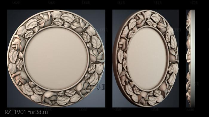 RZ_1901 3d stl for CNC