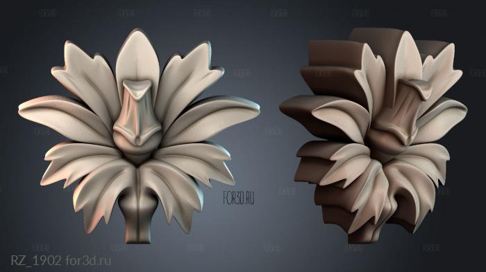 RZ_1902 3d stl for CNC