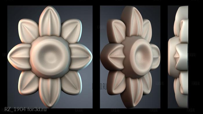 RZ_1904 3d stl for CNC