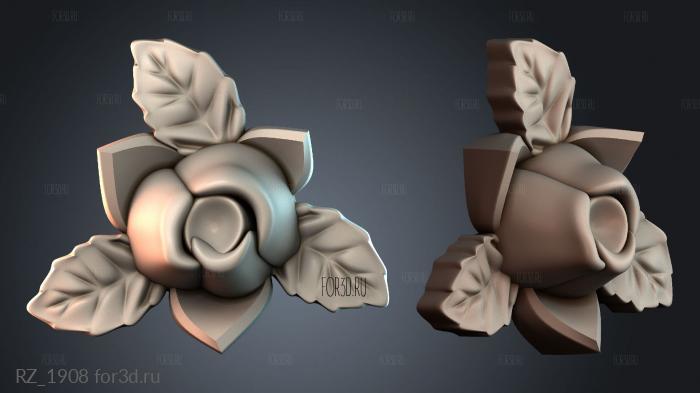 RZ_1908 3d stl for CNC