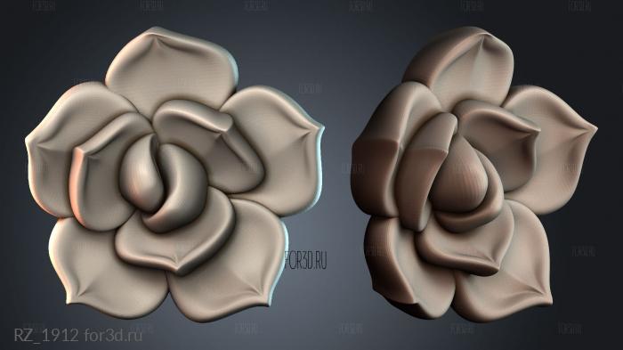 RZ_1912 3d stl for CNC