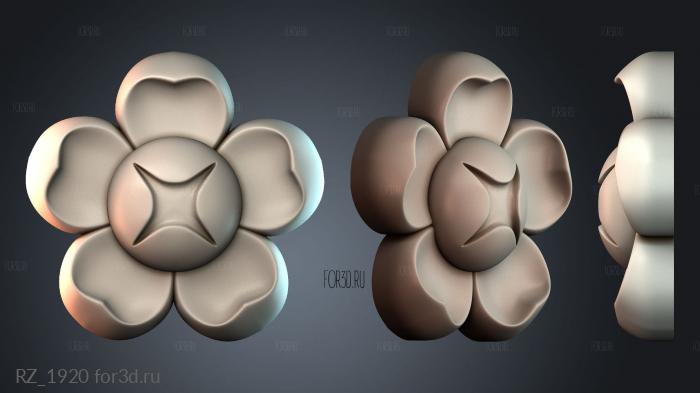 RZ_1920 3d stl модель для ЧПУ