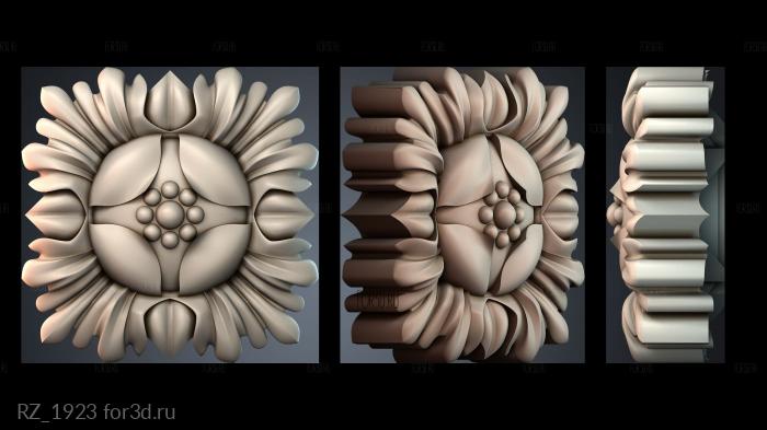 RZ_1923 3d stl модель для ЧПУ