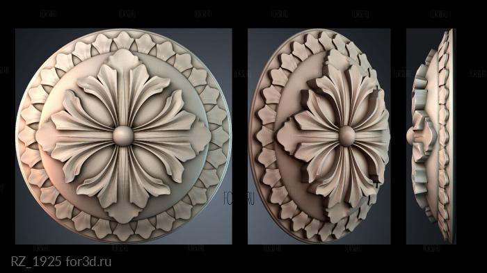 RZ_1925 3d stl for CNC