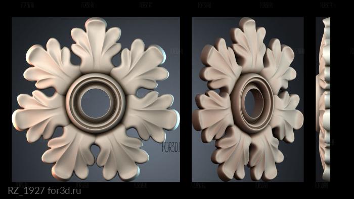 RZ_1927 3d stl for CNC