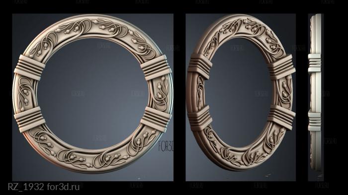 RZ_1932 3d stl for CNC