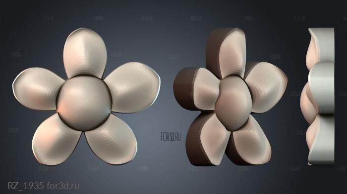 RZ_1935 3d stl for CNC