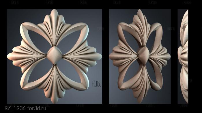 RZ_1936 3d stl модель для ЧПУ