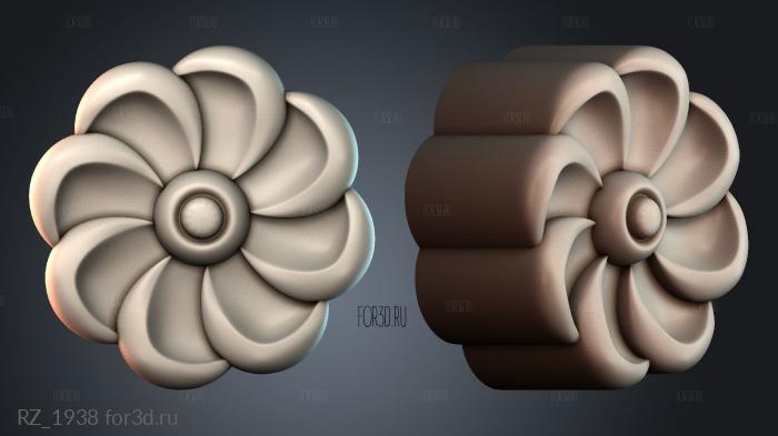 RZ_1938 3d stl модель для ЧПУ