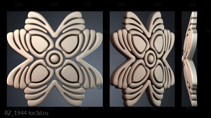 RZ_1944 3d stl for CNC