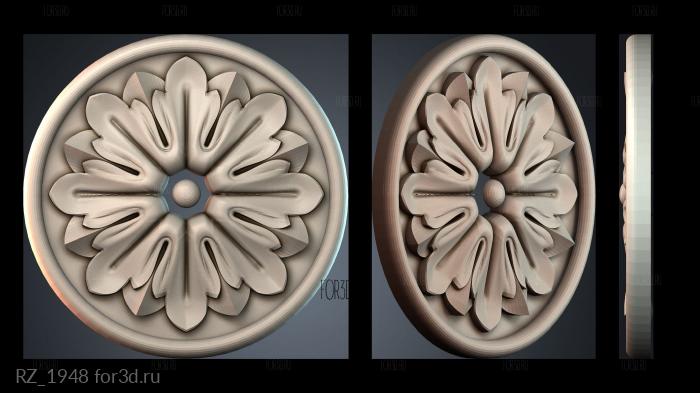 RZ_1948 3d stl for CNC