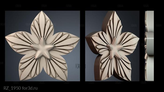 RZ_1950 3d stl модель для ЧПУ