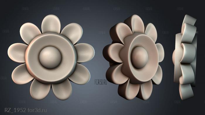 RZ_1952 3d stl модель для ЧПУ