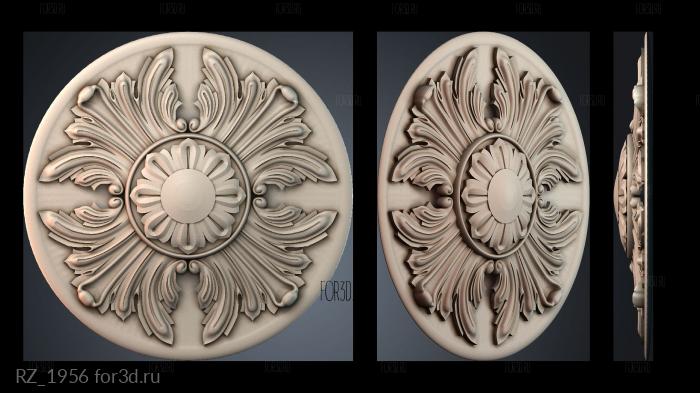 RZ_1956 3d stl for CNC