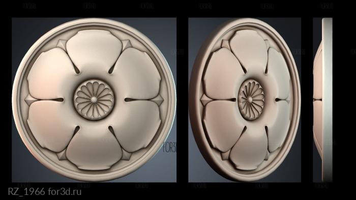 RZ_1966 3d stl модель для ЧПУ