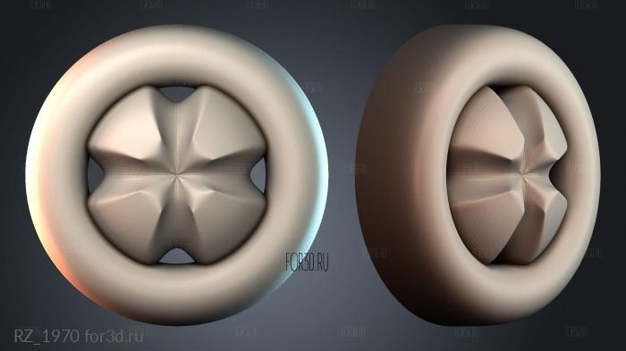 RZ_1970 3d stl for CNC